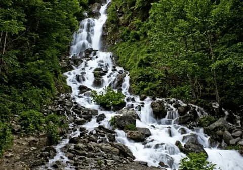 Молочный водопад